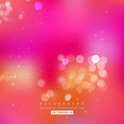 Pink Bokeh Background