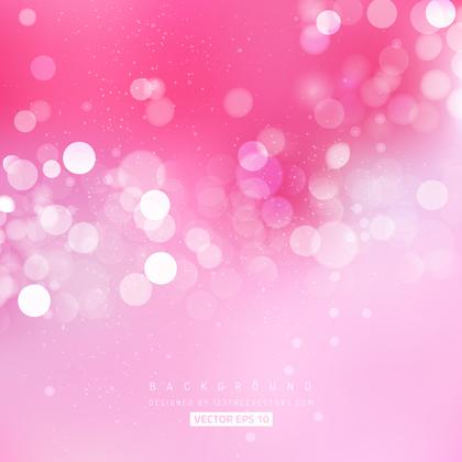 Carnation Pink Bokeh Background