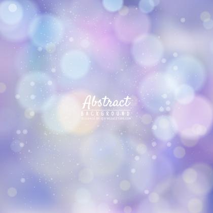 Abstract Light Purple Bokeh Backdrop