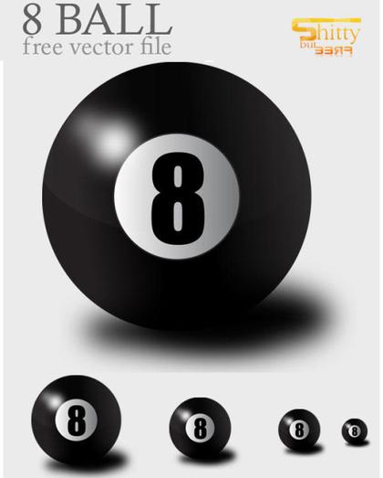 Eight Ball Vector