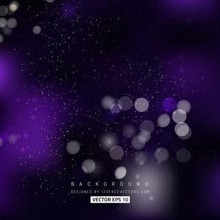 Dark Purple Bokeh Background