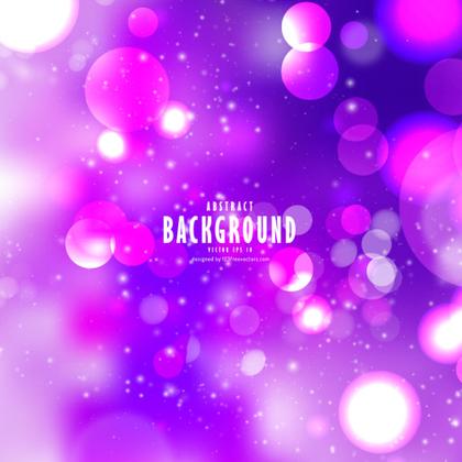 Blurred Lights Purple Background