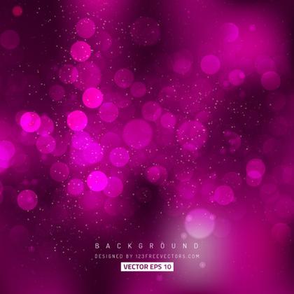 Eps 10 Purple Bokeh Background Vector