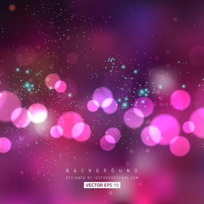 Purple Bokeh Background