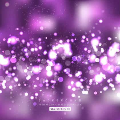 Purple Bokeh Background Vector