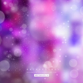 Purple Bokeh Free Vector Art