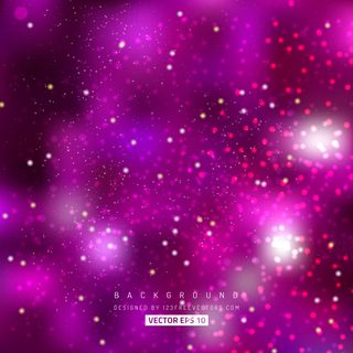 Purple Bokeh Lights Background