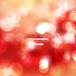 Abstract Light Red Bokeh Wallpaper