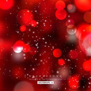 Vector Dark Red Bokeh Background Image