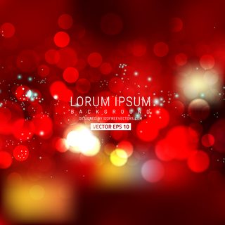 Dark Red Bokeh Free Vector Art