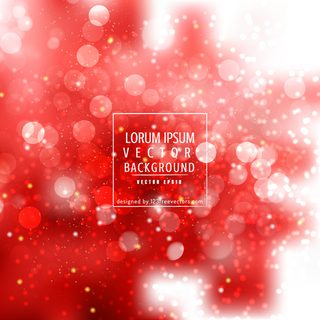 Bokeh Abstract Red Background