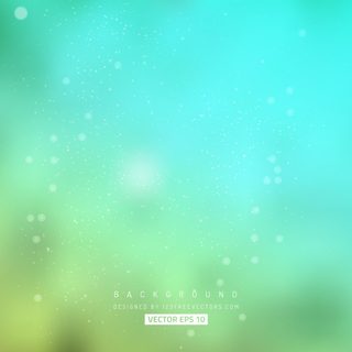 Turquoise Bokeh Background