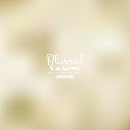 Light Beige Blurred Background