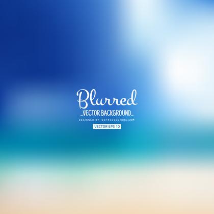 Blue Beige Blurred Background