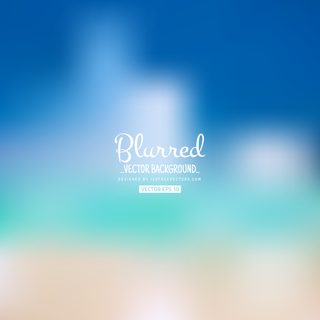 Blurred Blue Beige Background