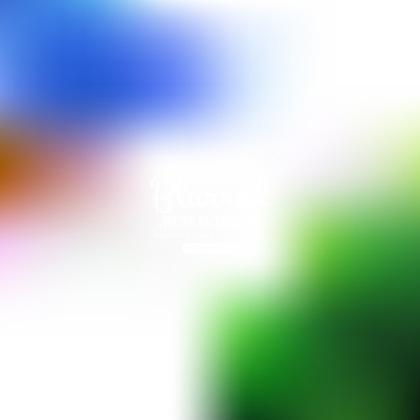 Blue Green Blurry Background