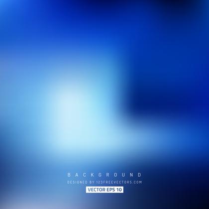Cobalt Blue Blurred Background