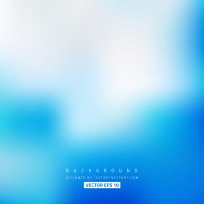 White Blue Blurred Background Image