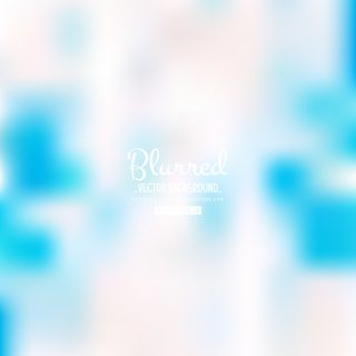 Blurred White Blue Background
