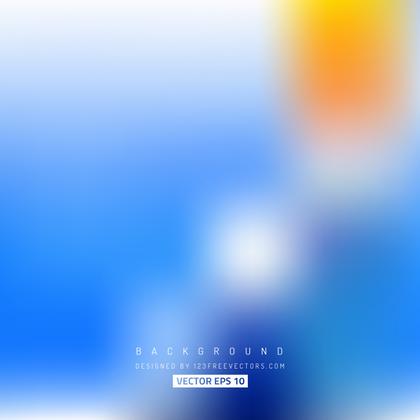 Blue Blurred Background Illustrator