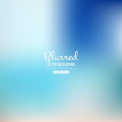 Blue Blurred Wallpaper