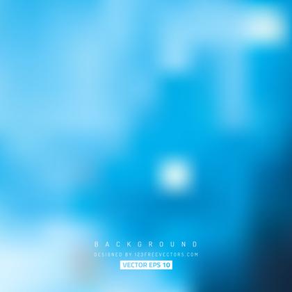 Blue Blurred Background Vector Graphics
