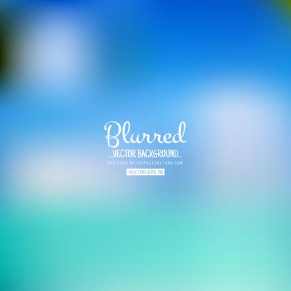 Blurred Blue Background Illustrator