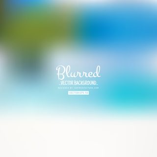 Blurred Blue Background Vector Free