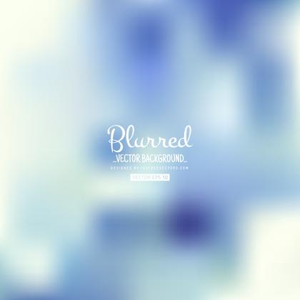 Abstract Blurred Blue Background