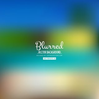 Colorful Blurred Background Template