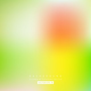 Blurred Yellow Green Background