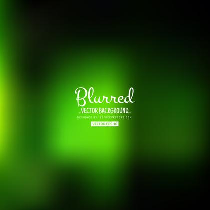 Black Green Blur Background