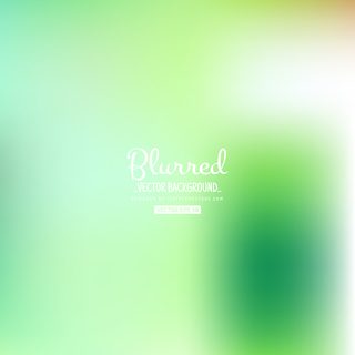 Light Green Blurred Background
