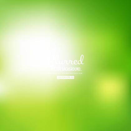Blurred Green Background Graphics