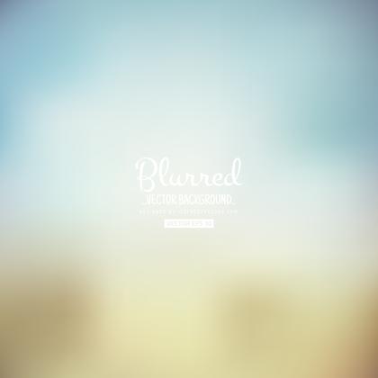 Light Color Blurred Background Template