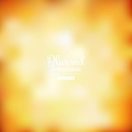Blurred Light Orange Background