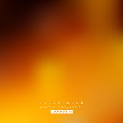 Blurred Flame Orange Color Background