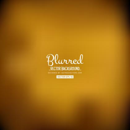 Blurred Marigold Orange Color Background