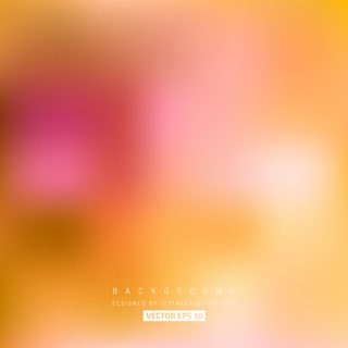 Orange Blurred Background
