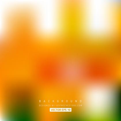 Orange Blurred Background Image