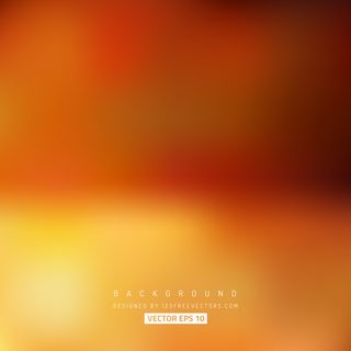 Abstract Orange Blurred Background