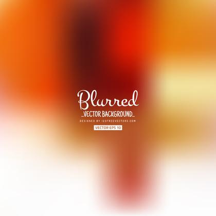 Orange Blurred Background Clip Art