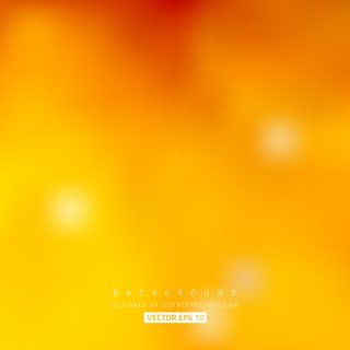 Blurred Amber Orange Color Background