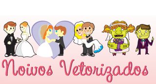 Bride and Groom Vector Art Free