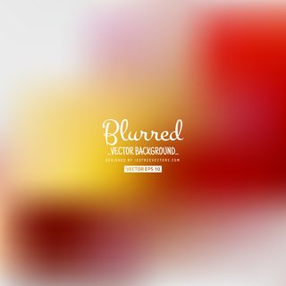Red Yellow Blurred Background