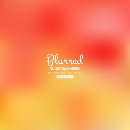 Red Yellow Blurred Background Graphics