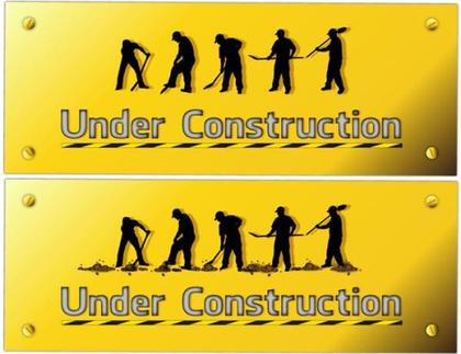 Construction Worker Silhouettes Vector Art Free