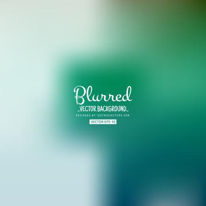 Dark Turquoise Blurry Background