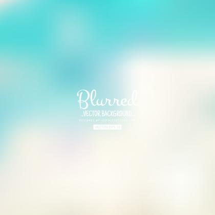 Light Turquoise Blurry Background