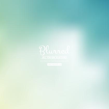 Light Turquoise Blur Background